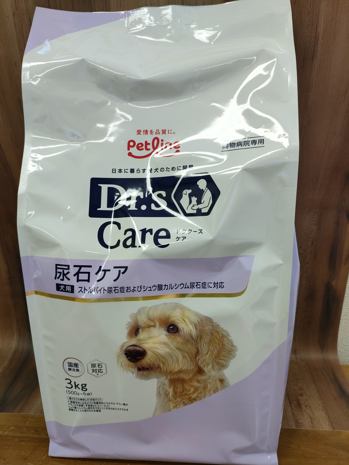 ペットライン　Dr‘s Care 犬用尿石ケア(３kg（500ｇ×6)）