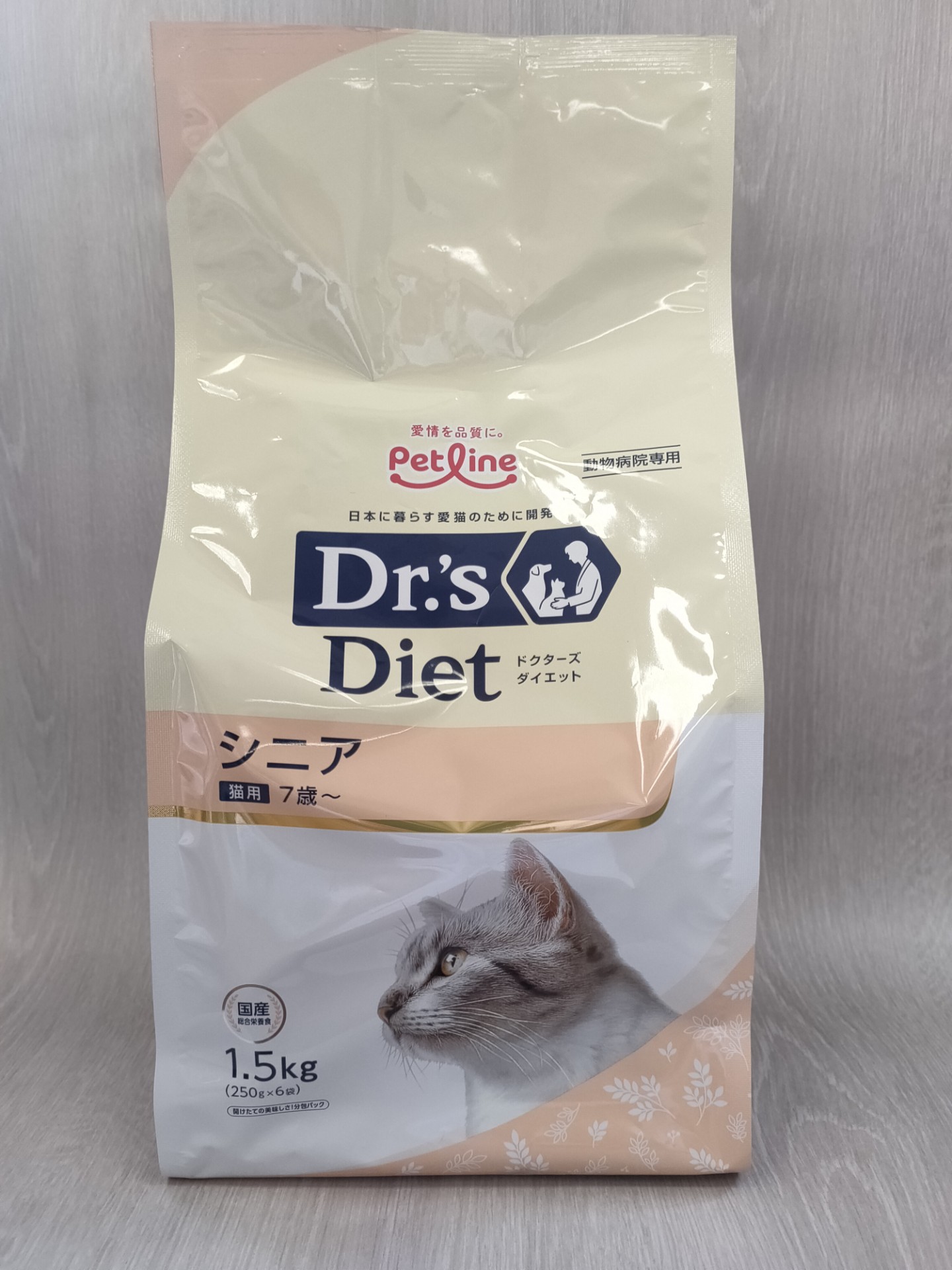 ペットライン　Dr's Diet 猫用　シニア（7歳～）　1.5㎏