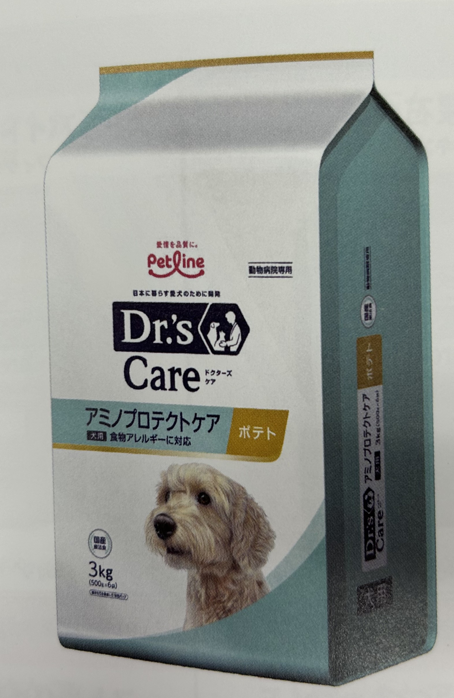 ペットライン Dr`s Care 犬用アミノプロテクトケア ポテト(３kg（500ｇ×6)）