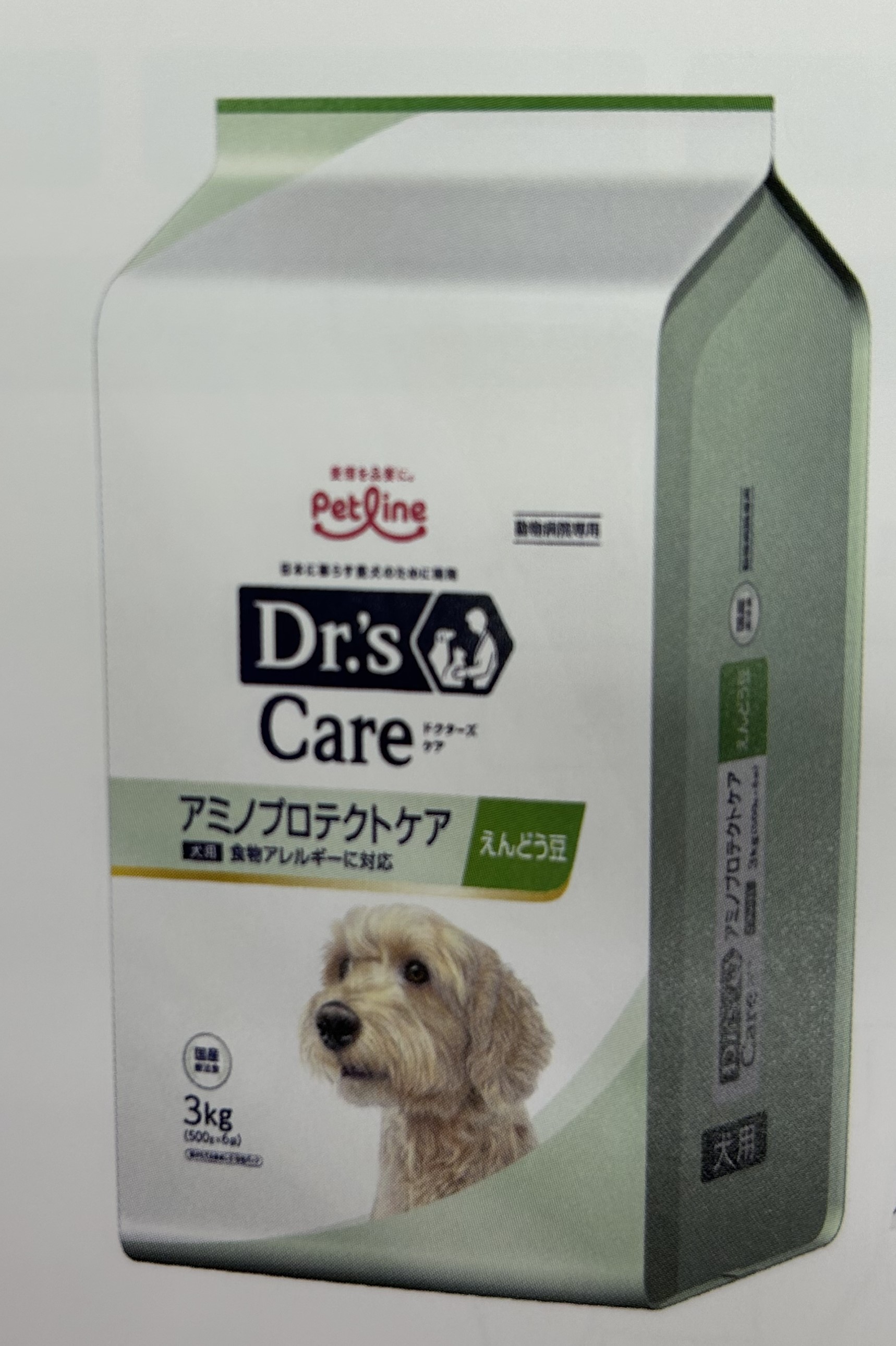 ペットライン Dr`s Care 犬用アミノプロテクトケア えんどう豆(３kg（500ｇ×6)）